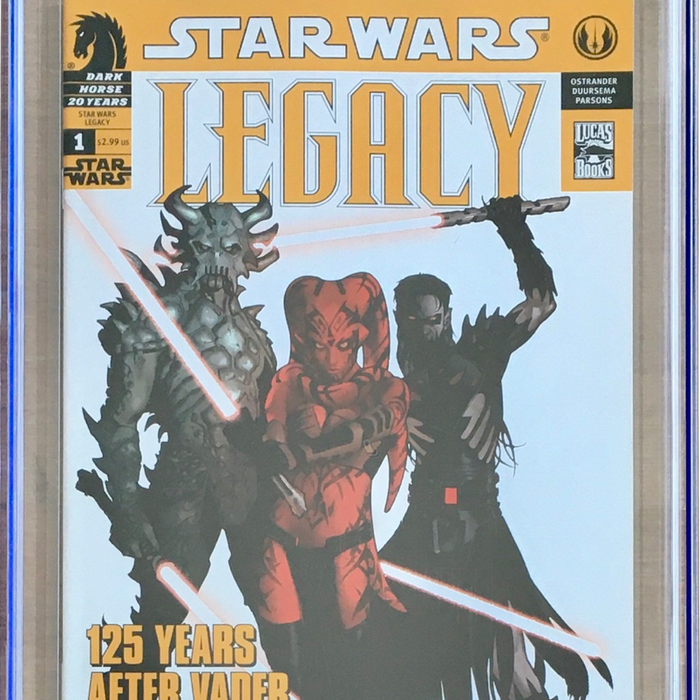 Star Wars: Legacy #1 Second Printing CGC 9.4 Star Wars: Legacy #1 Second Printing CGC 9.4