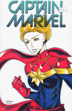 CAPTAIN MARVEL Original Art by PRIN NANA