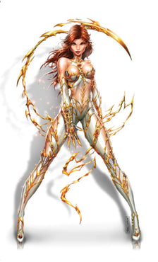 Witchblade (2024) #2 Comic Kingdom Creative White Virgin Variant