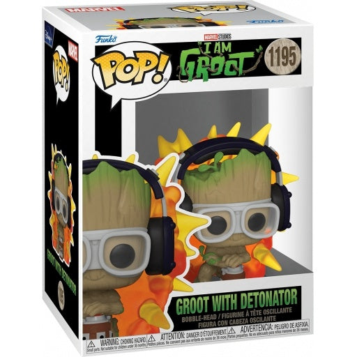 Funko POP! Groot with Detonator