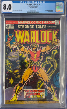 STRANGE TALES #178 CGC 8.0