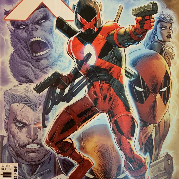 MAJOR X #1 SIGNED BY LIEFELD