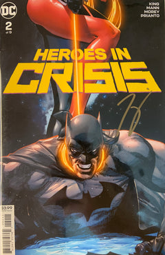 HEROES IN CRISIS #1 SIGNED BY KING