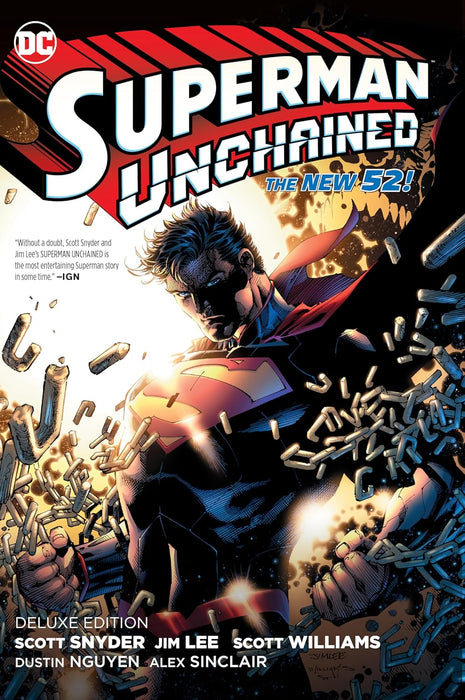 Superman Unchained Deluxe Edition HC