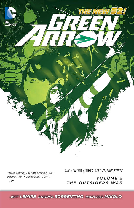 Green Arrow Vol. 5: The Outsiders War (New 52) TPB