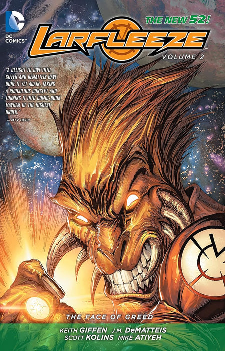 Larfleeze Vol. 2: The Face of Greed (New 52) TPB