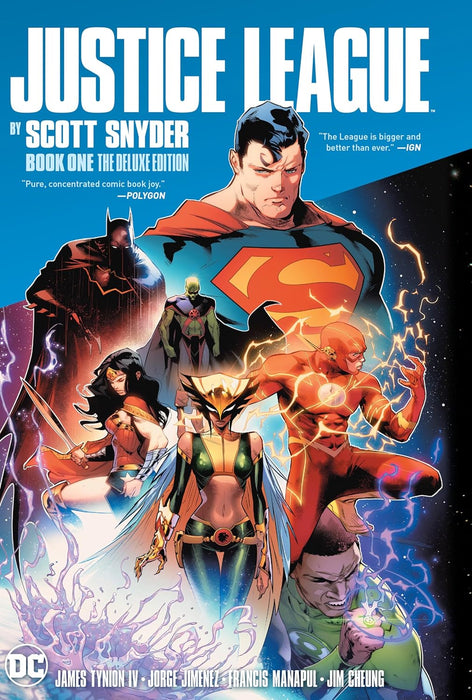 Justice League by Scott Snyder The Deluxe Edition Book One HC