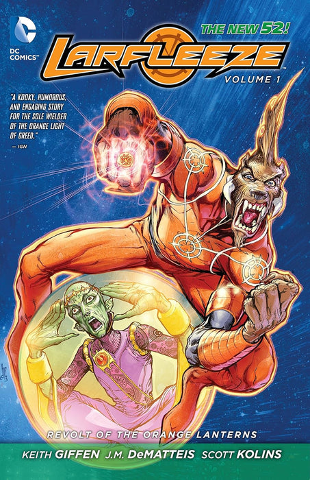 Larfleeze Vol. 1: Revolt of the Orange Lanterns (New 52) TPB