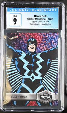 Spider-Man Metal - Black Bolt (2022) Grandiose High Series CGC 9