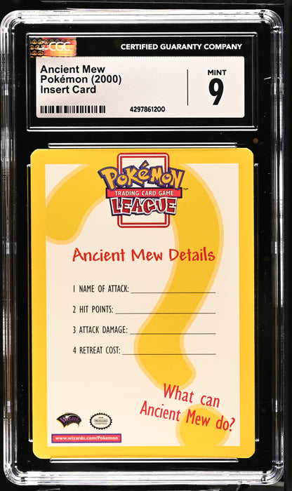 Pokémon Ancient Mew (2000) CGC 9