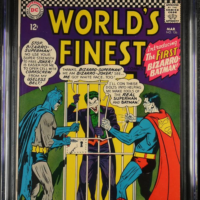 World's Finest Comics #156 CGC 7.5
