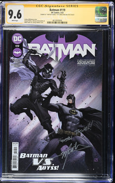 Batman (2016) #119 Signed by Molina CGC SS 9.6