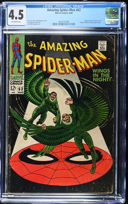 Amazing Spider-Man #63 CGC 4.5