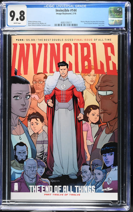 Invincible #144 CGC 9.8