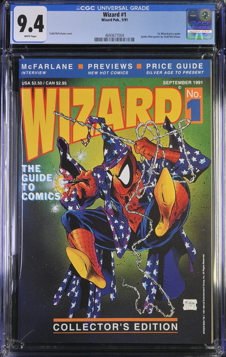 Wizard #1 CGC 9.4