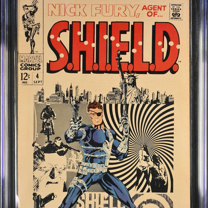 Nick Fury, Agent of S.H.I.E.L.D. #4 CGC 7.0
