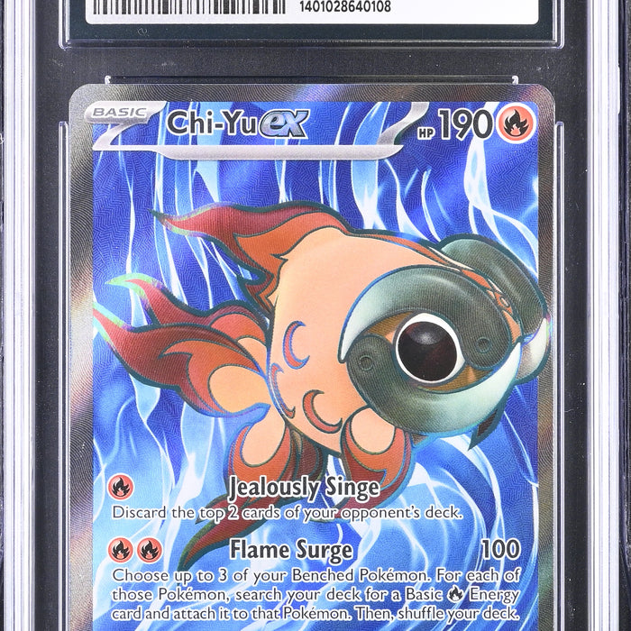Pokémon Chi-Yu ex (2023) Ultra Rare Holo CGC 9