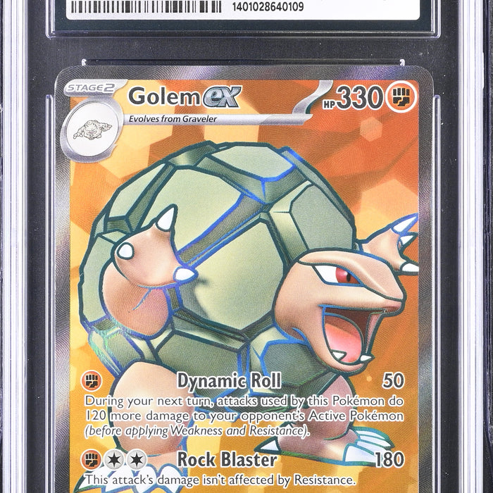 Pokémon Golem ex (2023) Ultra Rare Holo CGC 10