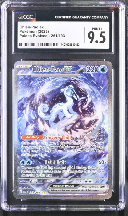 Pokémon Chien-Pao ex (2023) Special Illustration Rare CGC 9.5
