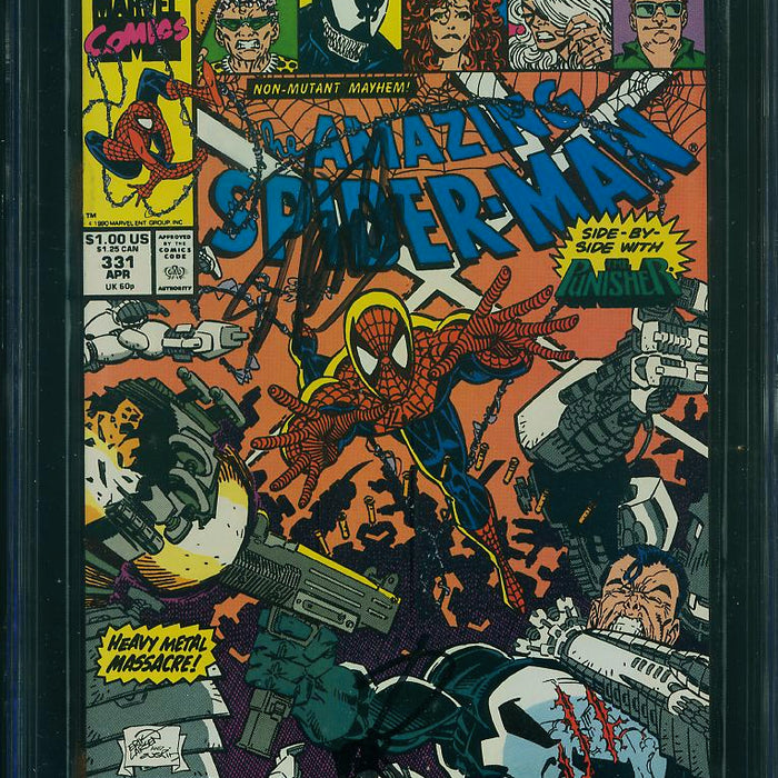 Amazing Spider-Man #331 CGC SS 9.6 Signed Larsen & Stan Lee