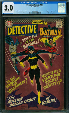 Detective Comics #359 CGC 3.0