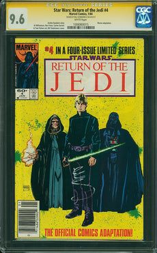 Star Wars: Return of the Jedi #4 CGC SS 9.6 SIGNED SIENKIEWICZ