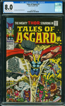 Tales of Asgard #1 CGC 8.0