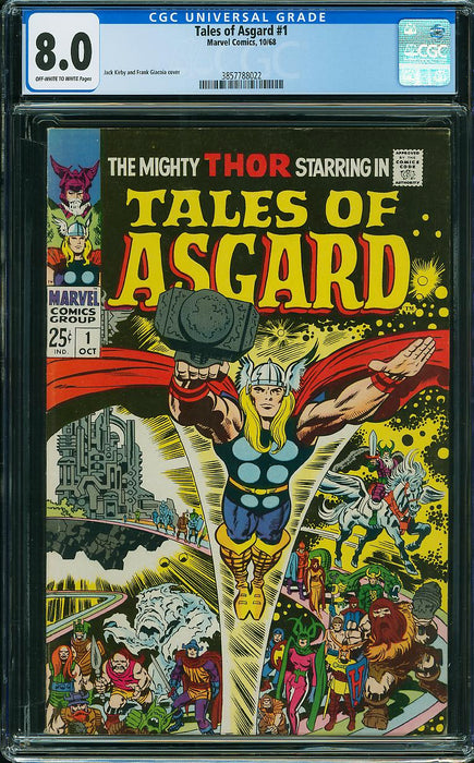 Tales of Asgard #1 CGC 8.0