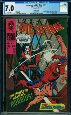 Amazing Spider-Man #101 German Edition CGC 7.0