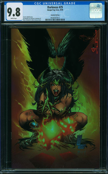 Darkness #25 Holofoil Edition CGC 9.8