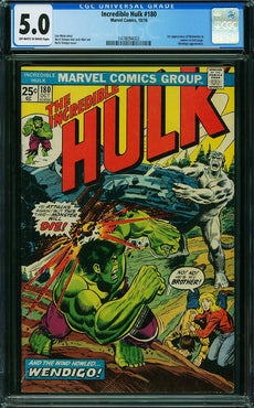 Incredible Hulk #180 CGC 5.0