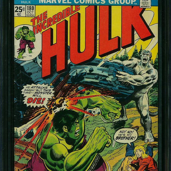 Incredible Hulk #180 CGC 5.0