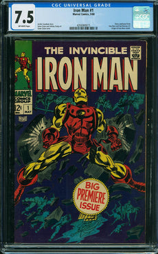 Iron Man #1 CGC 7.5