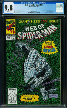 Web of Spider-Man #100 CGC 9.8