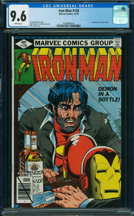 Iron Man #128 CGC 9.6