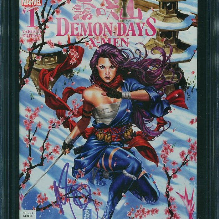 Demon Days: X-Men #1 Brooks Variant Cover CGC SS 9.8 Signed by Brooks