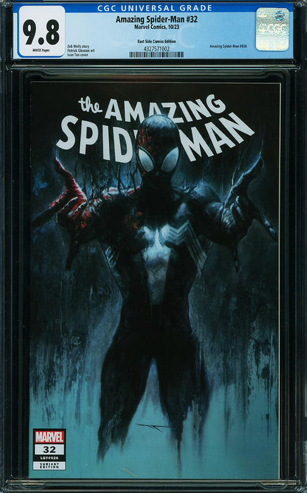 Amazing Spider-Man (2022) #32 East Side Comics Edition CGC 9.8
