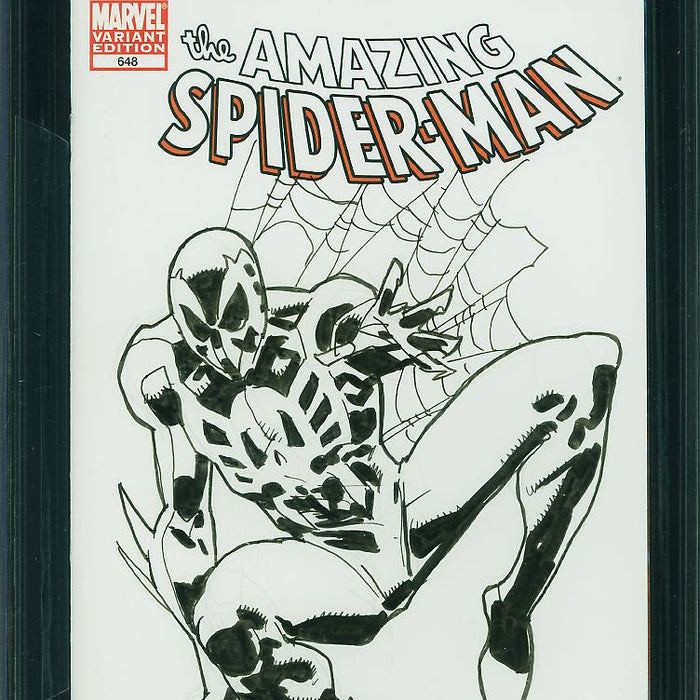 Amazing Spider-Man #648 CGC SS 9.6 Signed & Sketch by Leonardi