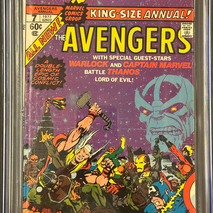 Avengers Annual #7 CGC 7.5