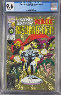 Silver Surfer/Warlock: Resurrection #1 CGC 9.6