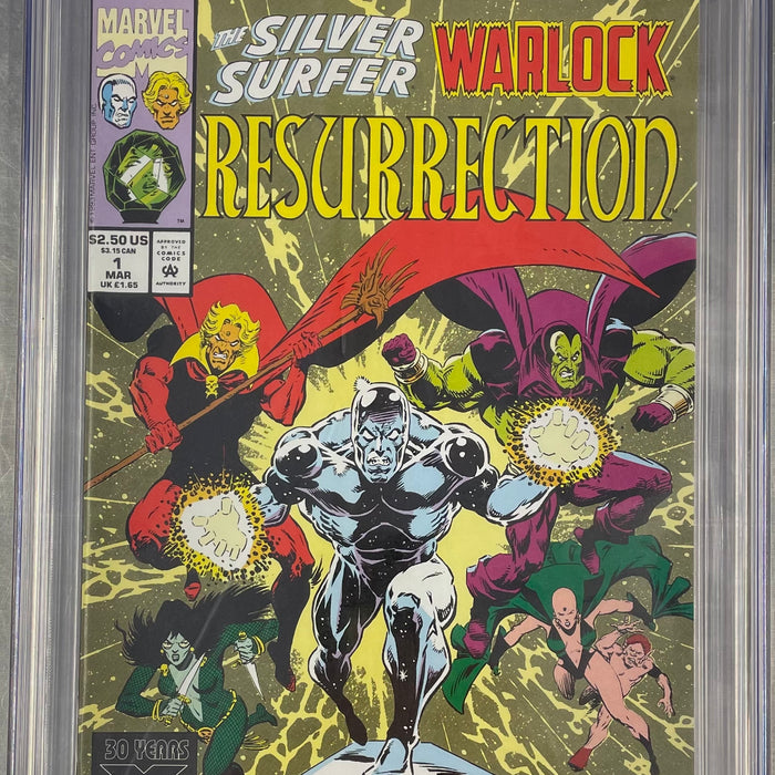Silver Surfer/Warlock: Resurrection #1 CGC 9.6