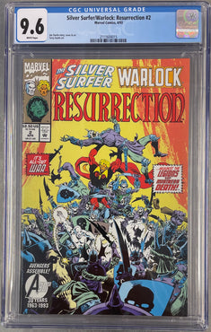 Silver Surfer/Warlock: Resurrection #2 CGC 9.6