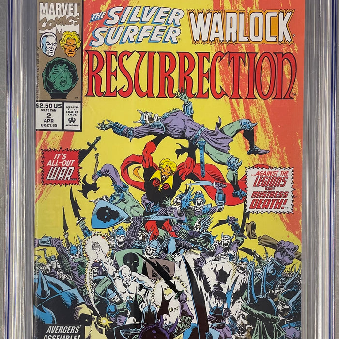 Silver Surfer/Warlock: Resurrection #2 CGC 9.6
