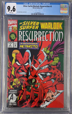 Silver Surfer/Warlock: Resurrection #3 CGC 9.6