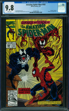Amazing Spider-Man #362 CGC 9.8