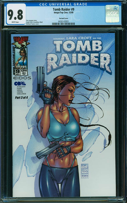 Tomb Raider #9 Variant Cover CGC 9.8