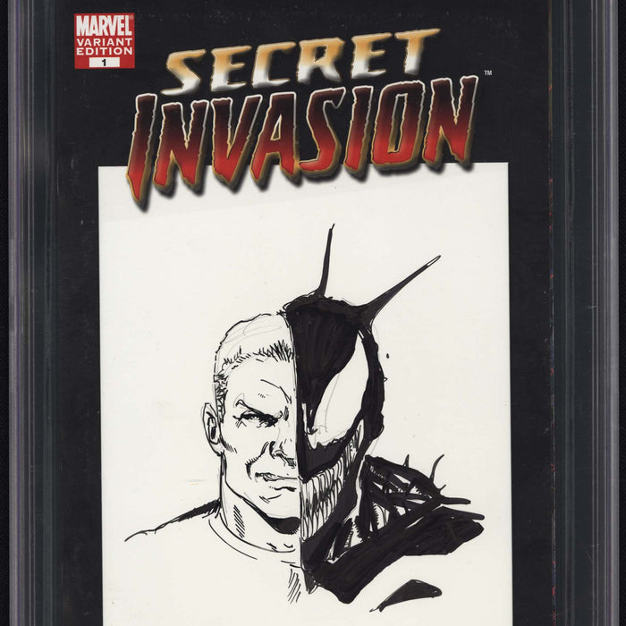 Secret Invasion #1 Sketch Edition Sketch by Jimenez CGC SS 9.8 (Venom)