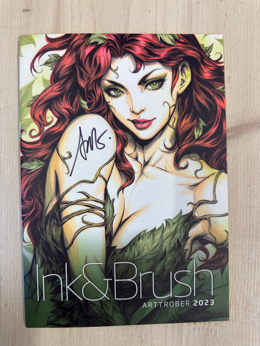 Artgerm - Ink&Brush Arttrober 2023 Sketchbook Signed