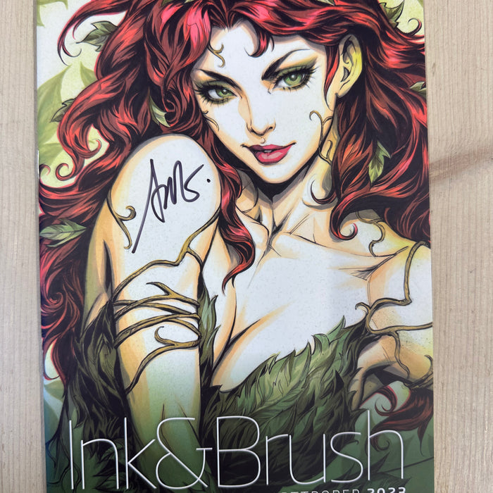 Artgerm - Ink&Brush Arttrober 2023 Sketchbook Signed