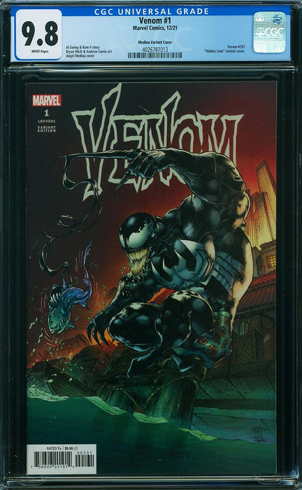 Venom #1 Medina Variant Cover CGC 9.8